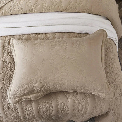 Solid Color Plant Jacquard Bedspread Quilted Bed Covers Bedspread Large Size Coverlet for Bed 220x240/240x250cm