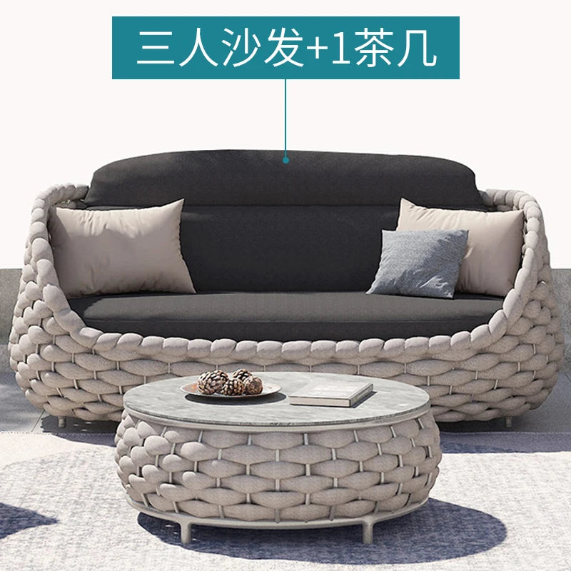 Upholstery Luxury Garden Furniture Sets Outside Garden Furniture Sets Nordic Outdoor Muebles De Patio Exterior Outdoor Furniture