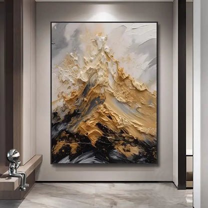 Large Size Group 1 Pcs Hand Painted Abstract Oil Painting on Canvas Wall Picture Art Living Room Home 1 Panel Wall Art Decor