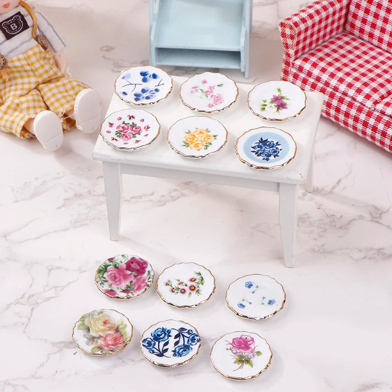 Doll House Kitchen Ceramic Decorations Decorative Vase Doll House Mini Ceramic Handmade