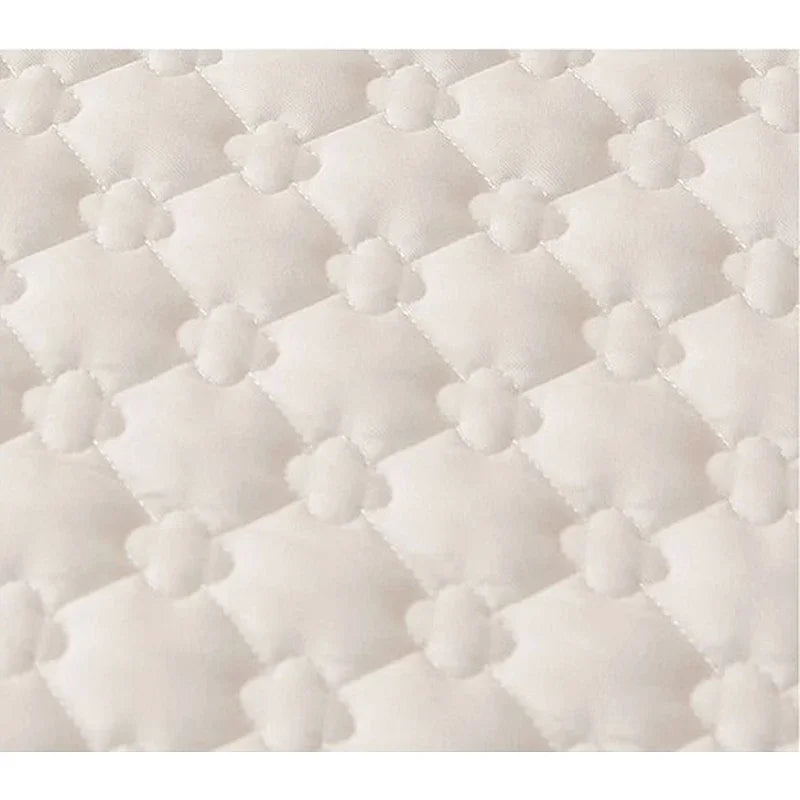 WASART Quilted thicken white bed sheet summer bedspread couple 2 people bed linens luxury double bed bedding king size 180x200cm