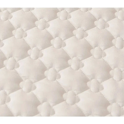 WASART Quilted thicken white bed sheet summer bedspread couple 2 people bed linens luxury double bed bedding king size 180x200cm