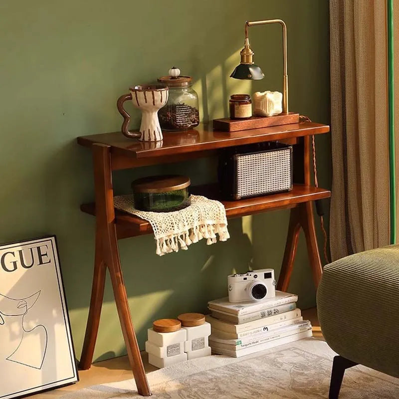 Premium Simple Console Table Multifunctional Design Rustic Cool Console Table Neutral Eclectic Mesa Salón Centro Home Furniture