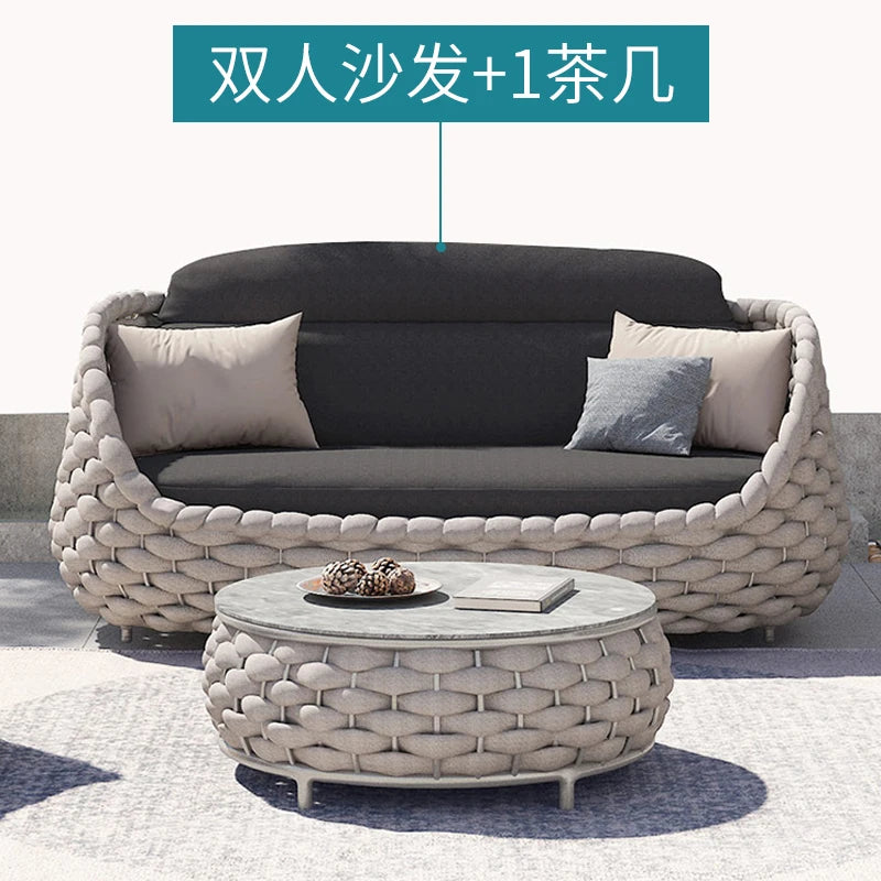 Upholstery Luxury Garden Furniture Sets Outside Garden Furniture Sets Nordic Outdoor Muebles De Patio Exterior Outdoor Furniture
