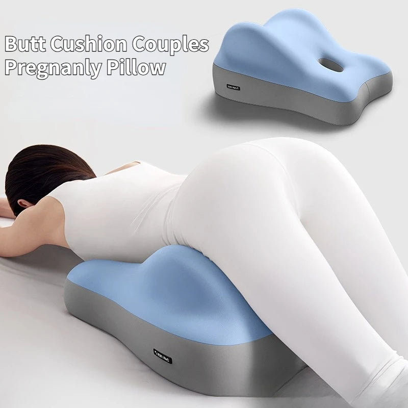 New Multifunctional Ergonomic Pillow Couples Lift Hip Waist Abdomen Support Car Home Bed Sitting Lying Cushion