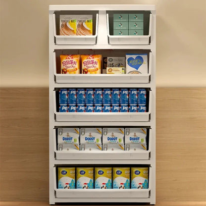 Large Capacity Storage Cabinet Drawer Style Wardrobe Multi-Layer Household Organizer for Efficient Spacious Home Storage