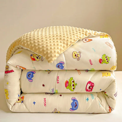 Thi Waable Polyester Fiber Filled Blanket for Students And Adults Spring Autumn Winter Brand New Condition from China