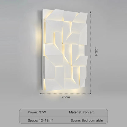 2024 Wall Lamp Living Bedroom Creative Art Design Led Light Dining Room Resturant Hall Wall Sconce Lighting Fixture Indoor Decor