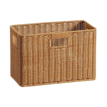 Woven Storage Basket Storage Organizer Lightweight Durability Multipurpose