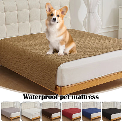Waterproof Mattress Protector Kids Pet Dog Urine Pad Reuseable   Bed Sheet Cover Washable Bed Bedspread Pads Pet Urine-proof Mat