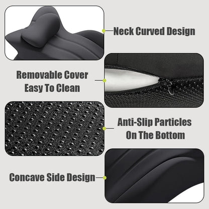 Bed Reading Pillow Multi-functional Lie Down Pillow Leg Waist And Back Cushion Washable Care Support Pad  Removable Body Pillow