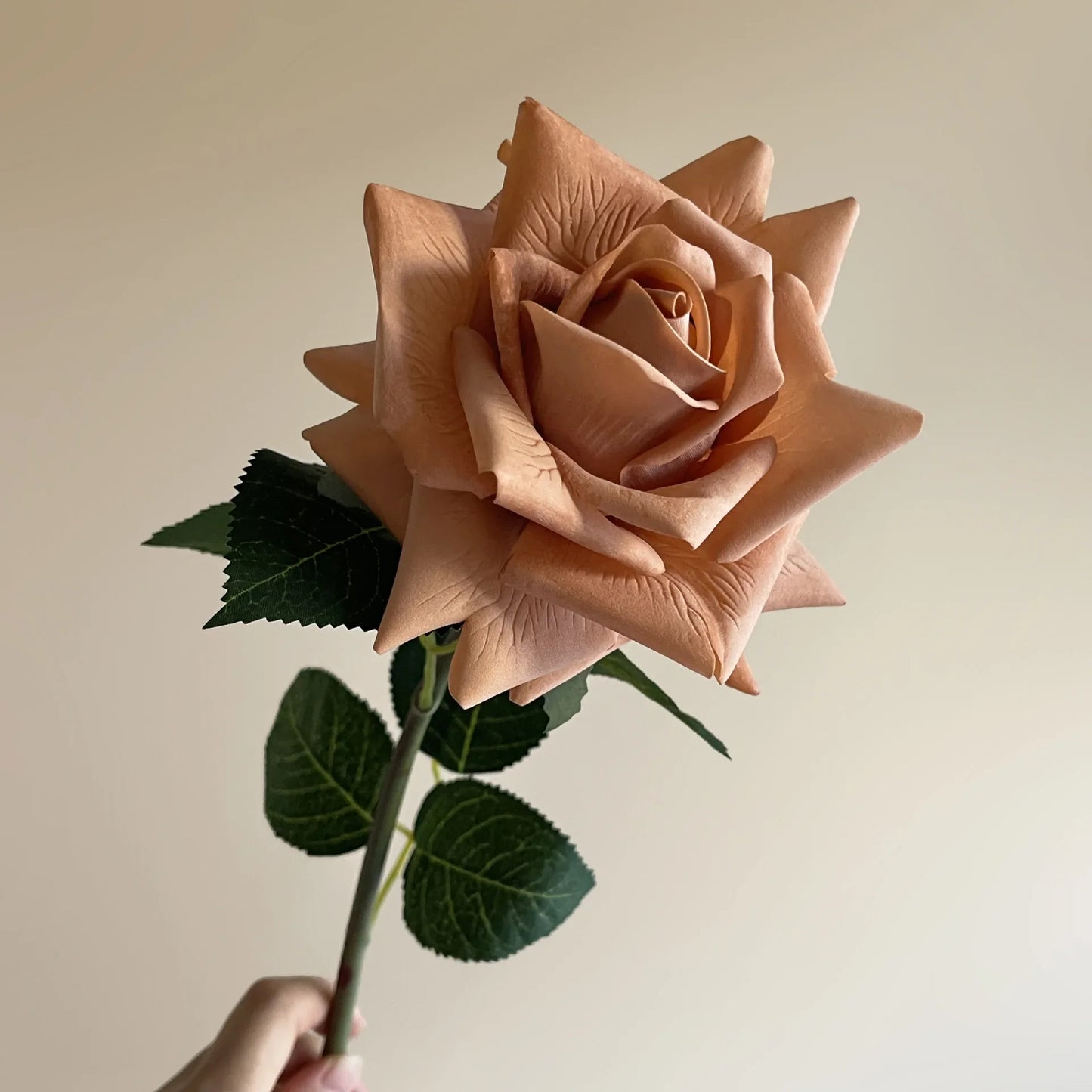 5Pcs/lot High-end Autumn Artificial Rose Real Touch Flowers Wedding Decor Bridal Bouquet Party Floral Moisturizing Rose Flowers