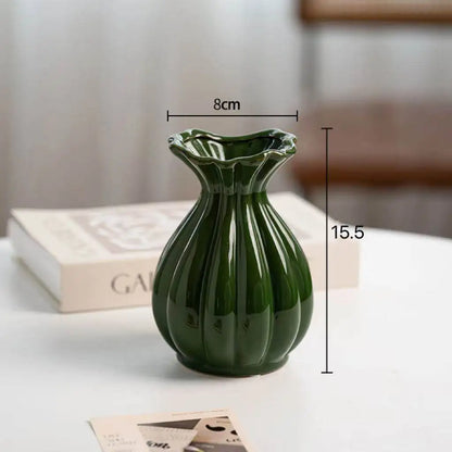 Table Decorations Vases Bedroom Aesthetic Balcony Homestay Flowers Vases Living Room Ceramic Home Decor Vase MH40HP