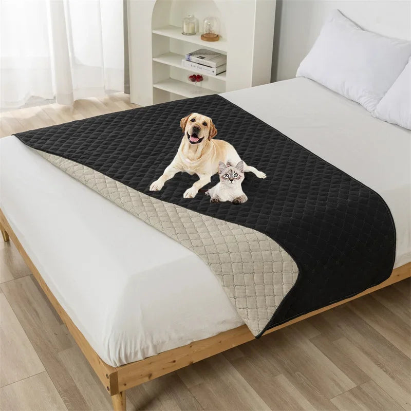 Waterproof Bedspread Pads Bed Mattress Protector Washable Non-Slip Sofa Urinary Bed Sheet Covers Kids Pet Dogs Cats Urine Mat