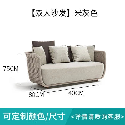 Rattan Wood Garden Furniture Sets Beach Fabric Garden Furniture Sets Round Backyard Muebles De Patio Exterior Patio Furnitures