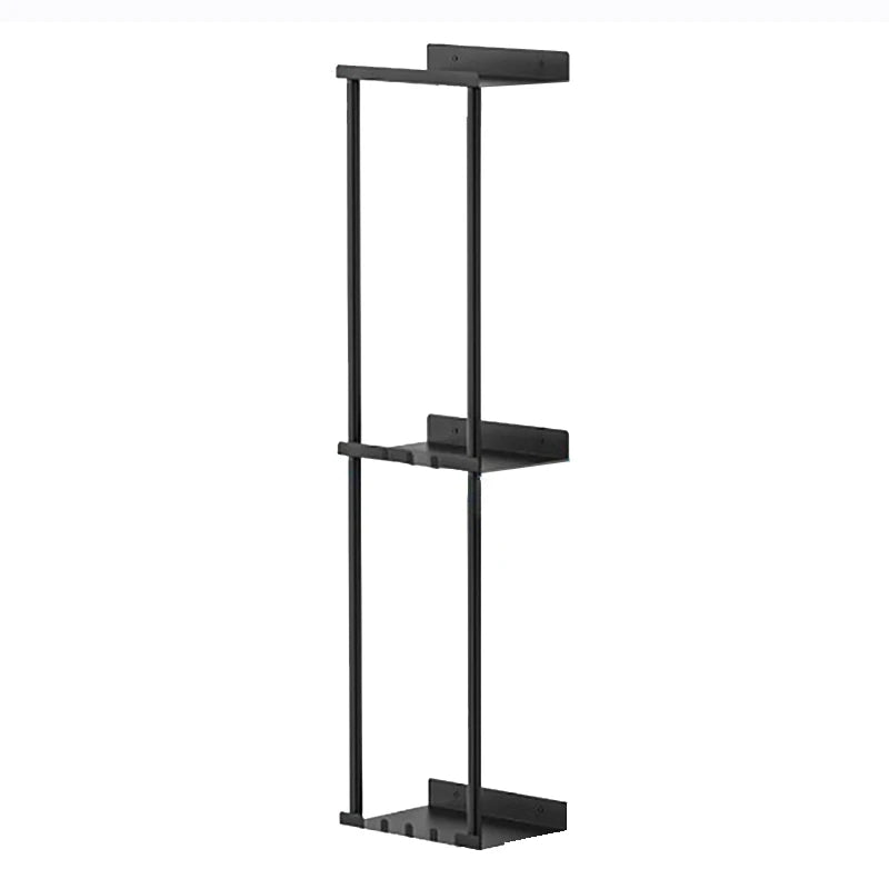 Bathroom Storage Holders Metal 3-tier Shelf Storage Holders Multifunctional Towel Holder Racks Wall Organizer Racks Home Decor