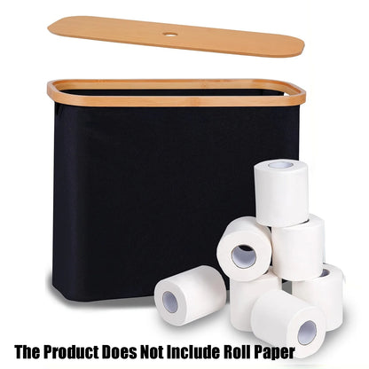 1 Roll Paper Storage Box, Large Capacity, Support Rod, Suitable For Toilet Paper Storage In The Bathroom